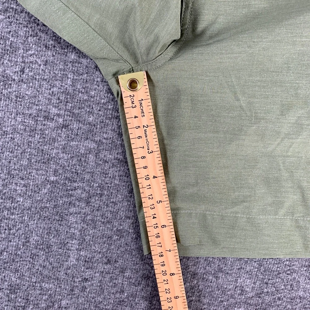 Faherty All Day Shorts Men 38x7 Olive Belt Loop Green Preppy Coastal Beach NEW